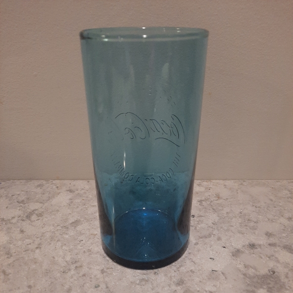 McDonald's Coca-Cola Light Blue Limited Edition Collectible Glass Tumbler ~ 2016 - Picture 3 of 6